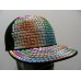 D&Y  RAINBOW STUDDED  ONE SIZE ADJUSTABLE SNAPBACK BALL CAP HAT   eb-71835214